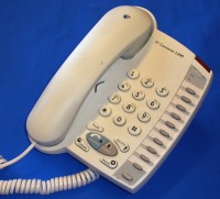 A Converse 1200 push button telephone
