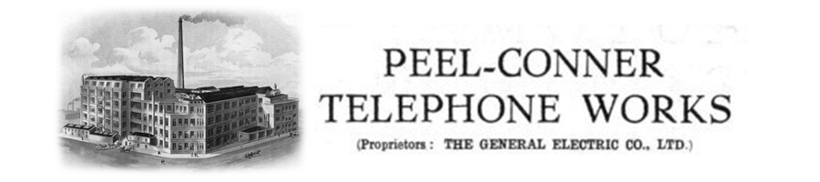 The Peel Conner Telephone works in Salford