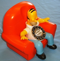 Homer Simpson novelty phone