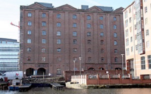 A picture of the Ducie Street Warehouse
