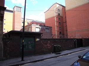 Picture of the entrance to the underground exchange complex off George Street.
