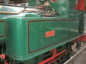 Picture of the Isle of Man Steam Railway Pender locomotive