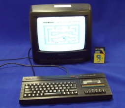 ZX Spectrum +2 with Hungry Horace game