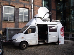 BBC Manchester's outside broadcast truck
