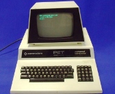 A Commodore PET home computer