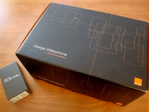 Figure 7: Orange videophone box