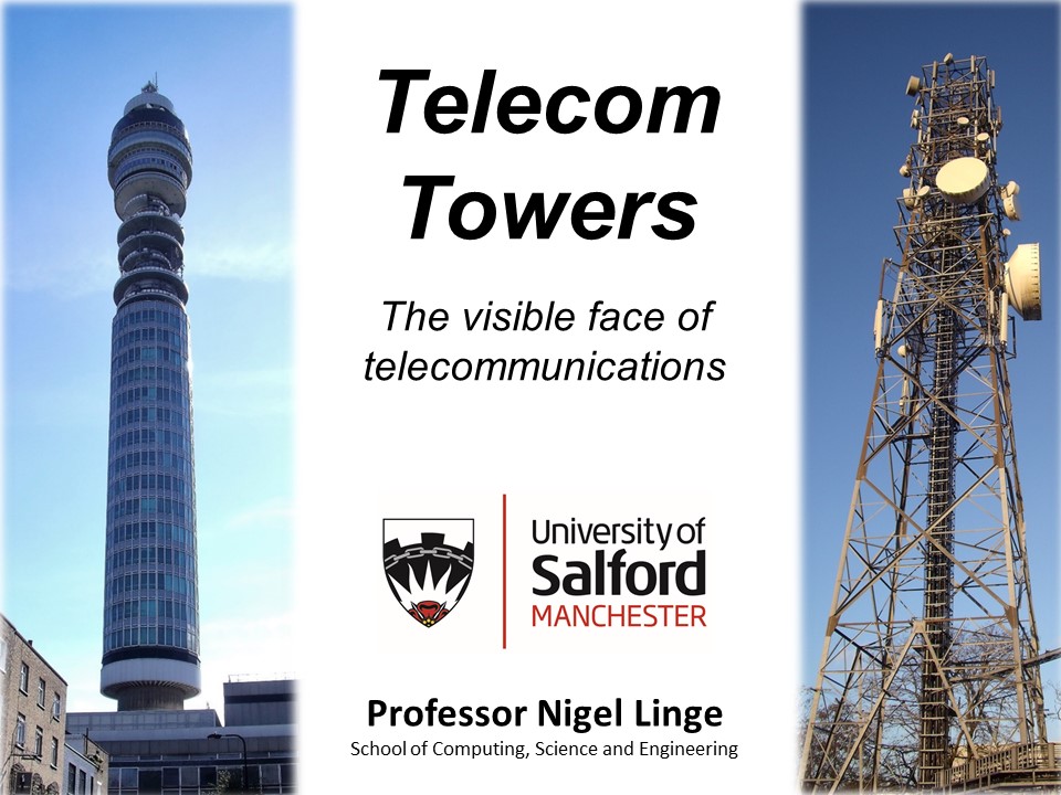 Telecom towers talk title slide
